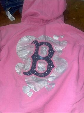 Vintage PINK BOSTON hoodie VS